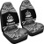 Vanuatu Polynesian Car Seat Covers - Pride White Version