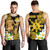 Philippines Filipinos Tank Top Custom Tribal Lapu Lapu With Plumeria Flower