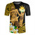 Philippines Filipinos Rugby Jersey Custom Tribal Lapu Lapu With Plumeria Flower