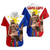 Philippines Filipinos Short Sleeve Shirt Custom Flag  Tribal Lapu Lapu