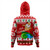 Hawaii Hoodie Santa Claus Ho Ho Ho Christmas