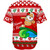 American Samoa Baseball Shirt Santa Claus Ho Ho Ho Christmas