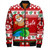 Fiji Bomber Jacket Santa Claus Ho Ho Ho Christmas