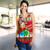 Samoa Women Tank Santa Claus Ho Ho Ho Christmas