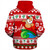Fiji Sherpa Hoodie Santa Claus Ho Ho Ho Christmas