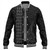 Hawaii Baseball Jacket Polynesia Kakau Style