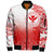 Hawaii Bomber Jacket Kanaka Paisley Style Red
