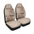 Marshall Islands Car Seat Cover - Hibiscus Flowers Vintage Style