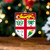 Fiji Acrylic And Wooden Ornament Coat Of Arms Ver.1