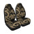 Niue Car Seat Covers - Gold Tentacle Turtle