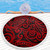New Zealand Beach Blanket Maori Pattern Tattoo