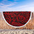 New Zealand Beach Blanket Maori Pattern Tattoo