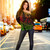 Hawaii Off Shoulder Sweatshirt Map Kakau Style
