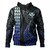 Hawaii Hoodie Kanaka Kakau Style Gradient Blue