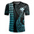 Hawaii Rugby Jersey Kanaka Kakau Style Ver.1 Turquoise