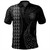 Cook Islands Polo Shirt Kakau Style Gray