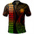 Cook Islands Polo Shirt Kakau Style Reggae