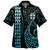 Fiji Hawaiian Shirt Kakau Style Ver.1 Turquoise