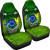 Cook Islands Car Seat Covers - Cook Islands Coat Of Arms Coconut Tree
