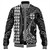Fiji Baseball Jacket Kakau Style Ver.1 White