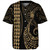 New Caledonia Baseball Shirt Kakau Style Ver.1 Gold