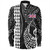 Niue Long Sleeve Shirt Kakau Style Ver.1 White