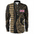 Niue Long Sleeve Shirt Kakau Style Ver.1 Gold