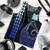 Tokelau Tank Top Kakau Style Gradient Blue