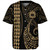 Samoa Baseball Shirt Kakau Style Ver.1 Gold