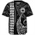 Samoa Baseball Shirt Kakau Style Ver.1 White