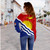 Kiribati Off Shoulder Sweatshirt Country Flag Style