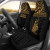 New Caledonia Car Seat Covers - New Caledonia Gold Coat Of Arms Polynesian Tattoo