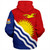 Kiribati Sherpa Hoodie Country Flag Style