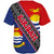 Kiribati Baseball Shirt Micronesia Flag And Coat Of Arms