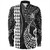 Vanuatu Long Sleeve Shirt Kakau Style Ver.1 White