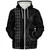 Vanuatu Sherpa Hoodie Kakau Style Gray