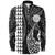 Pohnpei State Long Sleeve Shirt Kakau Style Ver.1 White