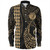 Yap State Long Sleeve Shirt Kakau Style Ver.1 Gold