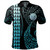 Pohnpei State Polo Shirt Kakau Style Ver.1 Turquoise