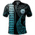 Tahiti Polo Shirt Kakau Style Ver.1 Turquoise