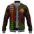 Pohnpei State Baseball Jacket Kakau Style Reggae