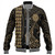 Pohnpei State Baseball Jacket Kakau Style Ver.1 Gold