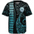 Tahiti Baseball Shirt Kakau Style Ver.1 Turquoise