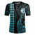 Yap State Rugby Jersey Kakau Style Ver.1 Turquoise