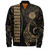 Kosrae Bomber Jacket Kakau Style Ver.1 Gold