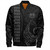 Marquesas Islands Bomber Jacket Kakau Style Gray