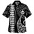Kiribati Hawaiian Shirt Kakau Style Ver.1 White