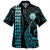 Palau Hawaiian Shirt Kakau Style Ver.1 Turquoise