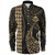 Kiribati Long Sleeve Shirt Kakau Style Ver.1 Gold