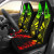 Austral Islands Car Seat Covers - Austral Islands Flag Polynesian Tattoo Reggae